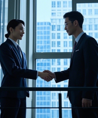 企業(yè)之間合作伙伴的配圖，人物，現(xiàn)實(shí)風(fēng)格_副本.jpg